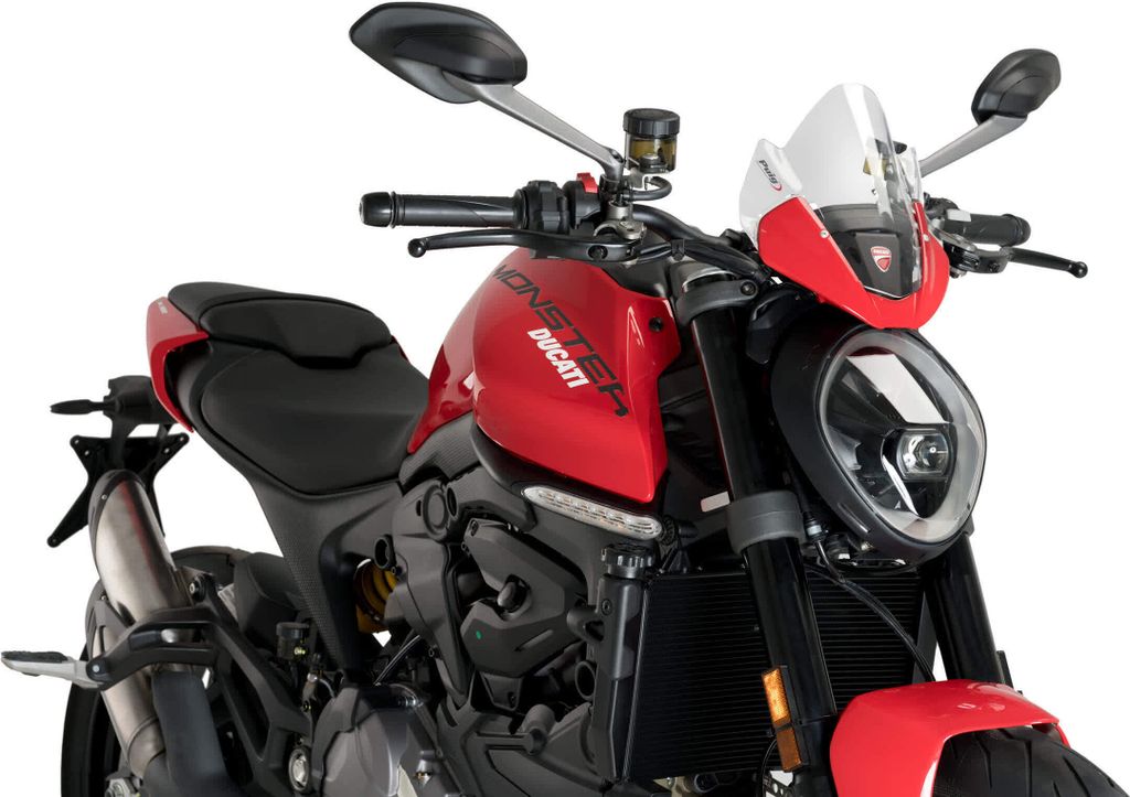 PUIG 20688W Sportscheibe passend fuer DUCATI MONSTER 937 Transparent