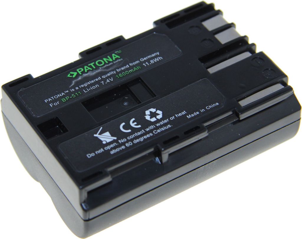 PATONA 1210, Uniwersalne, 1600 mAh, 7,4 V, Litowo-jonowa Zdjęcie produktu 