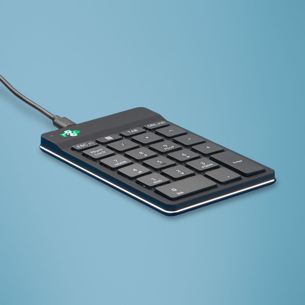 R-Go Nummernblock Numpad Break verkabelt schwarz