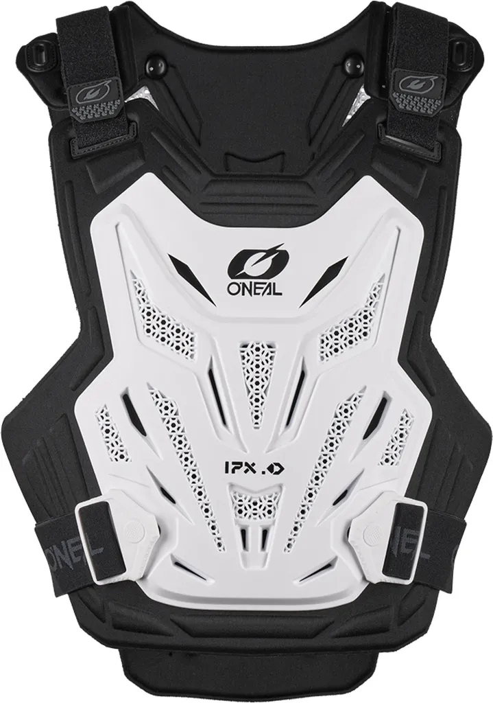 Protecteur thoracique Oneal Split Lite blanc armure de sécurité enduro L/XL