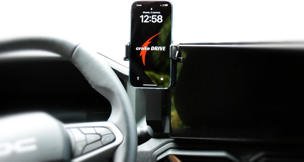 Supporto Magnetico Per Auto CraVeDRIVE – Compatibile Con Dacia Sandero 3, Logan 3 E Jogger