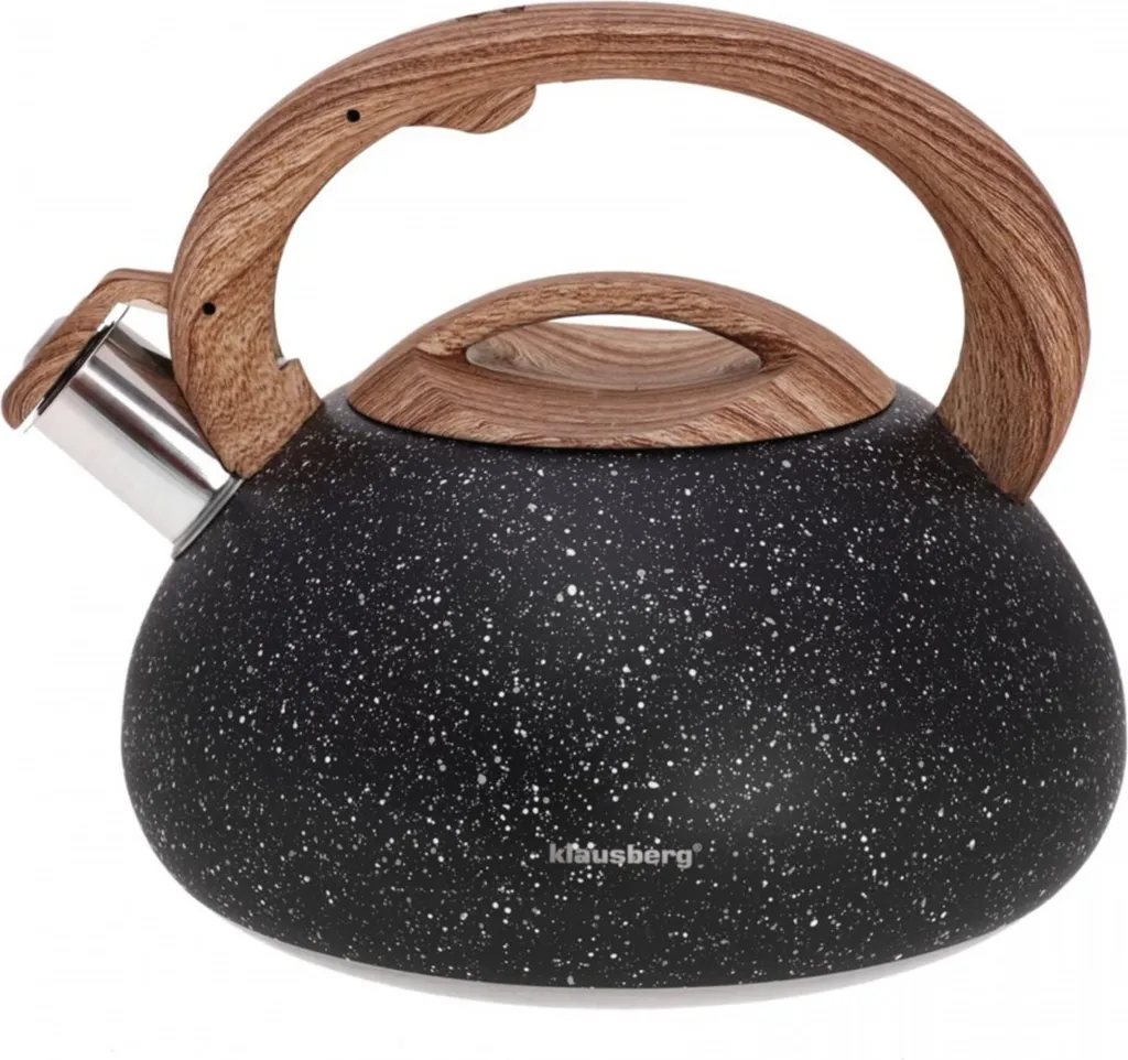 Klausberg 7728 Bollitore a Fischio 2.7 Litri - Acciaio Inox Induzione