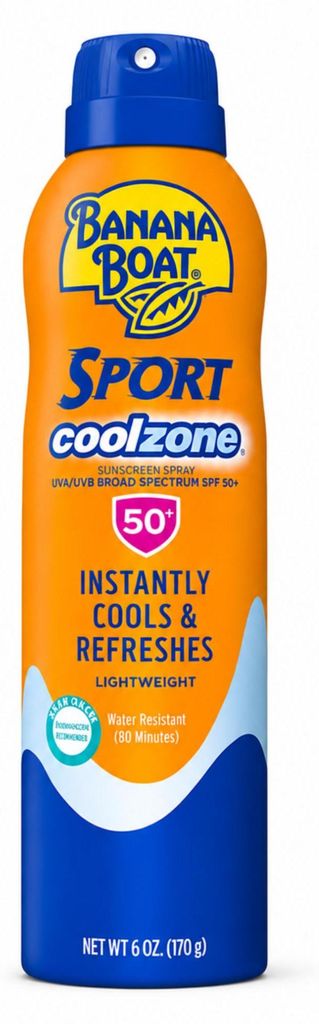 Banana Boat Sport Cool Zone Spray Solare SPF 50 | Immagine del prodotto 