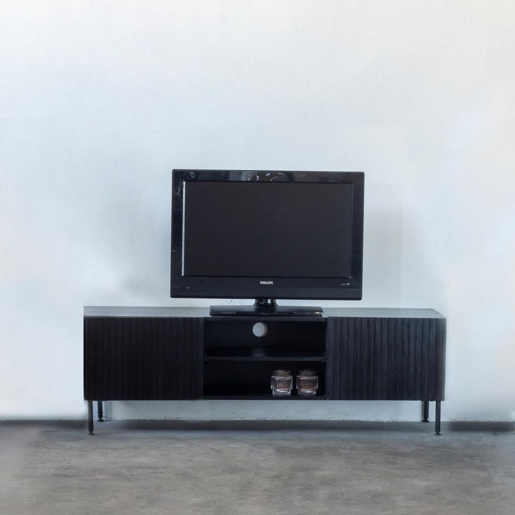 TV-Möbel Roman Schwarz 150cm - Giga Meubel