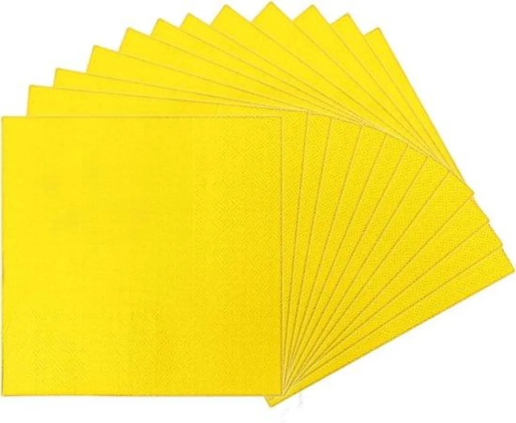 Serviettes en papier anti-déchirure haute densité pour repas