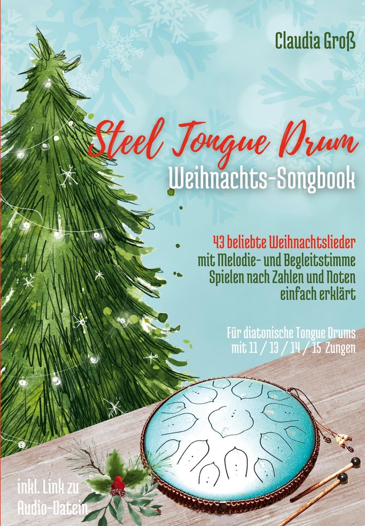 Steel Tongue Drum Weihnachts-Songbook