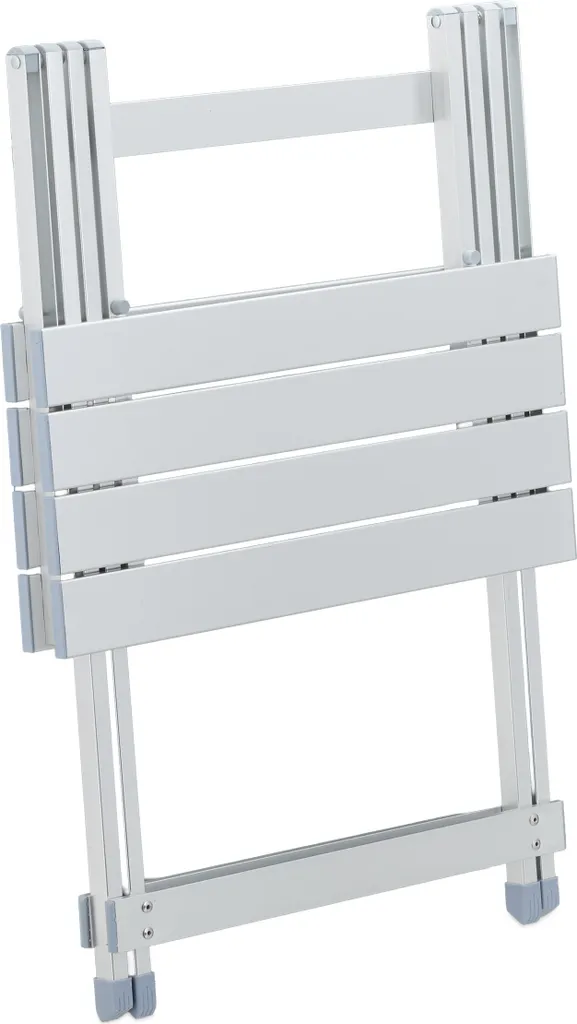 Table pliante aluminium Relaxdays - Surface résistante et montage rapide