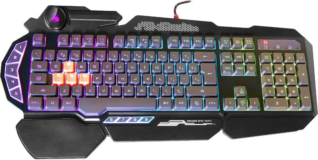 A4tech B314 Clavier Optomécanique USB QWERTY Noir Performance Gaming