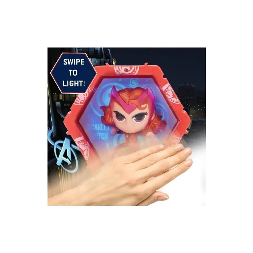 Figurine Scarlet Witch WOW PODS Marvel avec éclairage LED intégré
