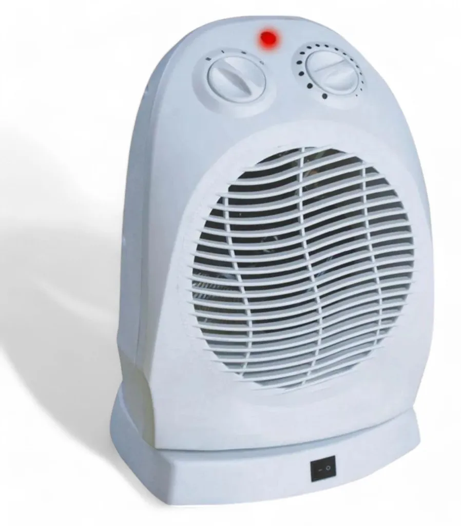 Chauffage d'appoint rotatif 2000W pour chauffer rapidement votre salon