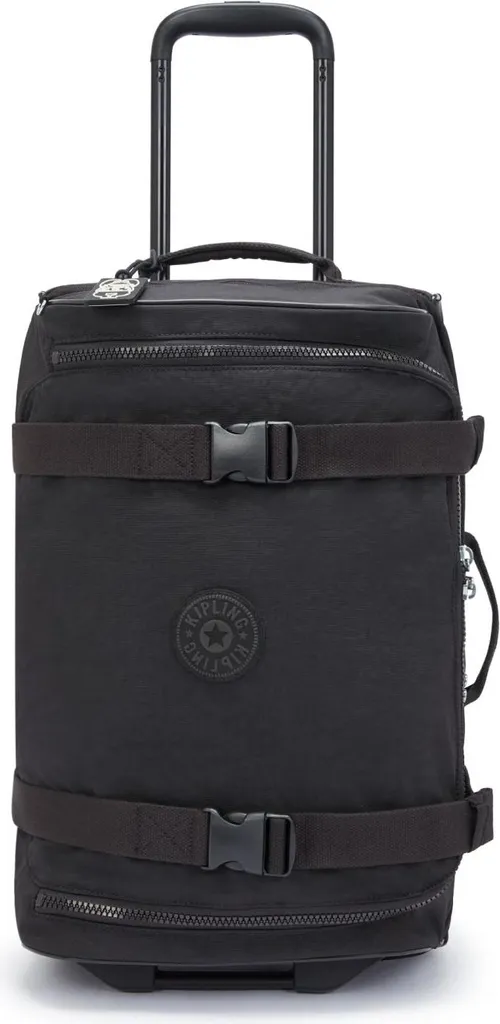 Valise Kipling Aviana S Noir à 4 Roues - Bagage Rigide Léger et Maniable