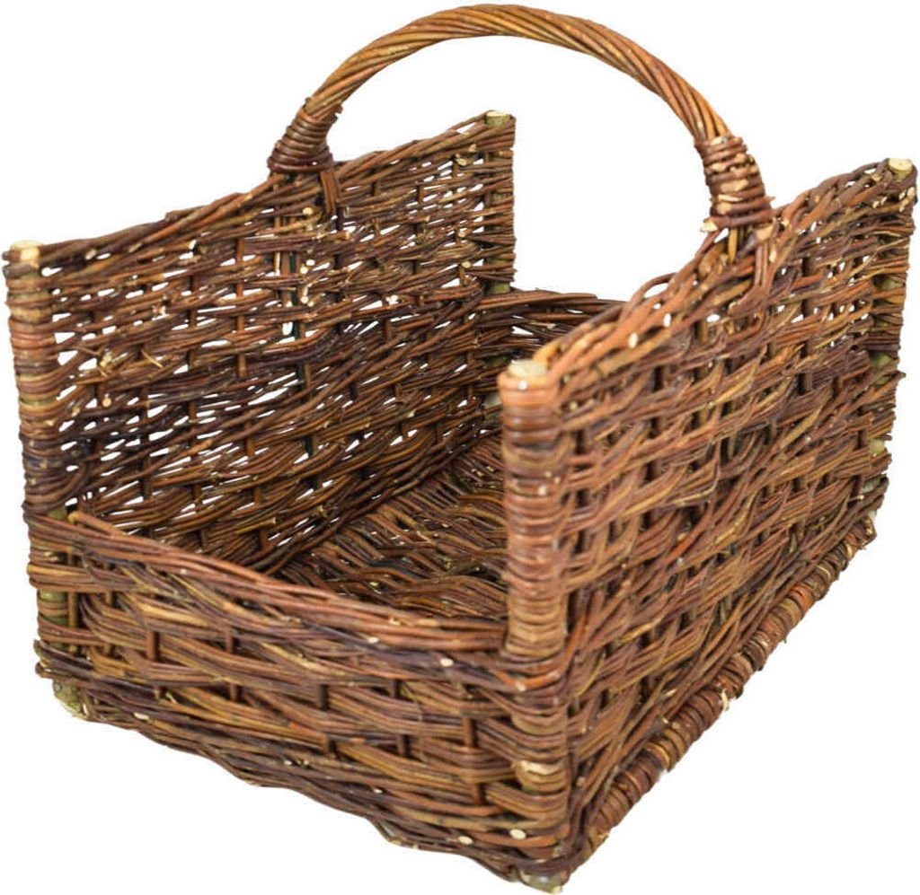 Kaminkorb Holzkorb Kaminholzkorb aus Weide Kk-027