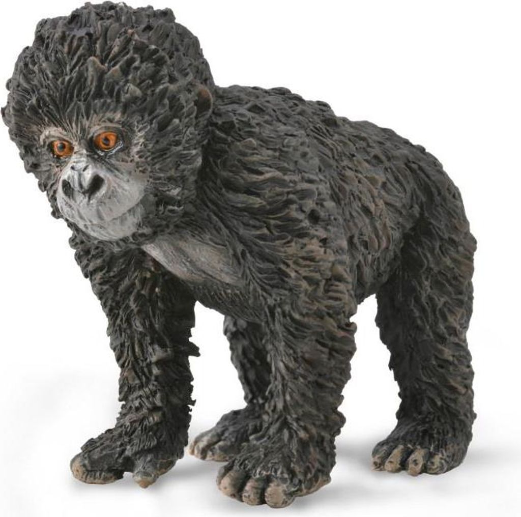 Ręcznie malowana figurka Baby Gorilla Mountain Zdjęcie produktu 
