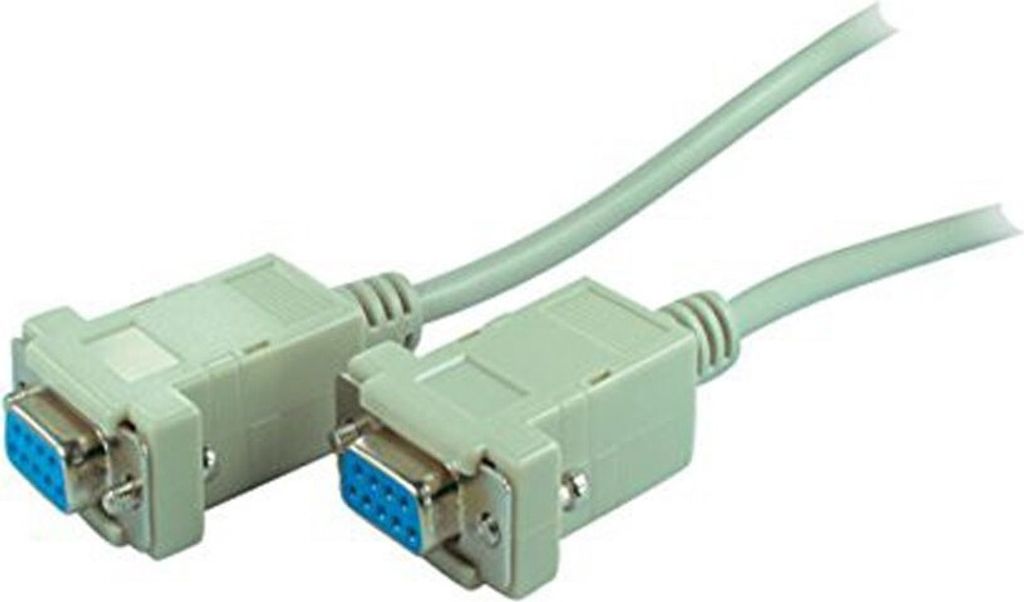 Nullmodem-Kabel, 9-polig, 1,8m