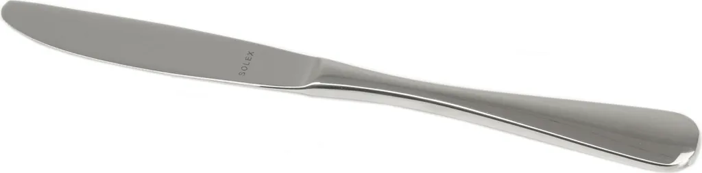 Set 12 Coltelli Dessert Solex Julia per Casa e Feste Acciaio Inox