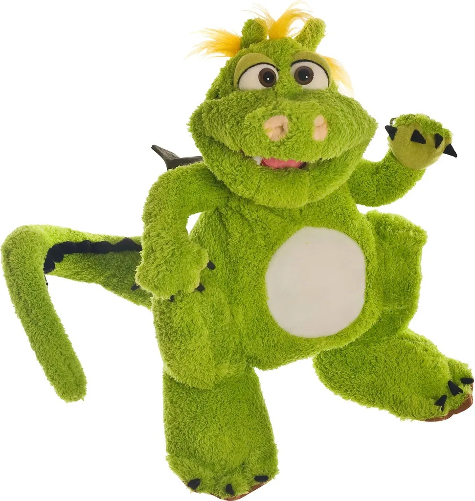 Marionnette dragon Filippo pour vaincre la timidité et jouer en famille