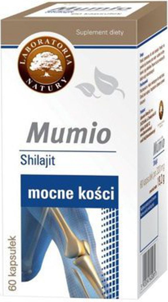 Mumio Shilajit Arthritis Bone Joint Spine Health Supplement 60 Capsules - Blitz DPD