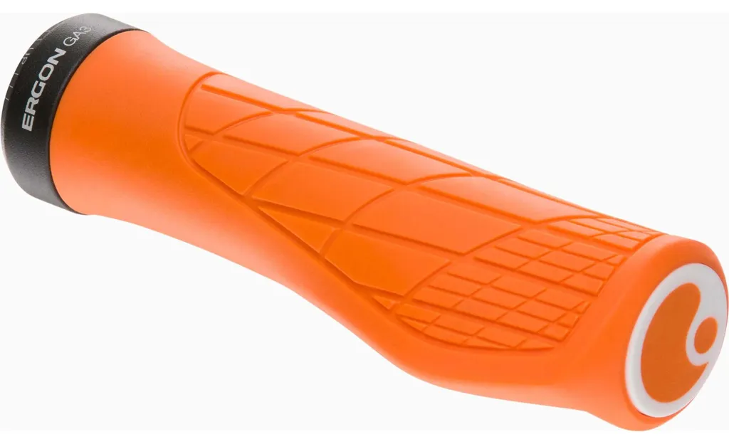Ergon GA3-S Orange Juteux poignée ergonomique gomme souple pour VTT