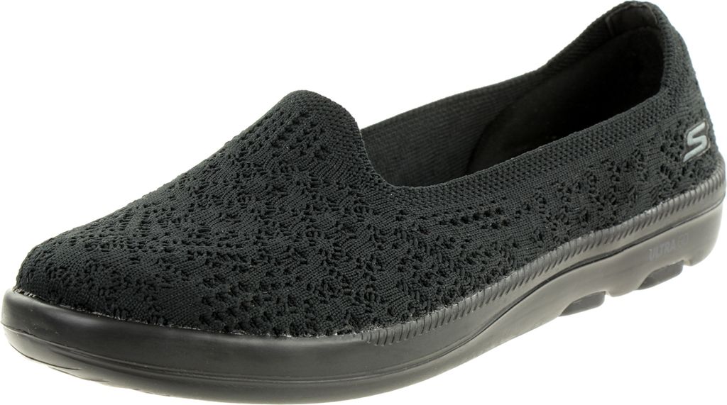 Skechers ON THE BLISS ELATION Damen Sommerschuhe Slip On Slipper BBK Ballerinas, Schuhgröße:35 EU