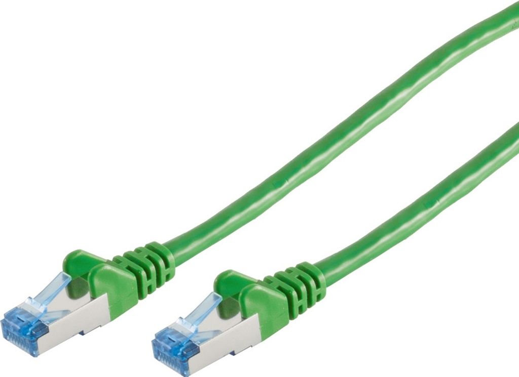 kabelbude KB75715-G02, 5 m, Cat6a, S/FTP (S-STP), RJ-45, RJ-45, Grün