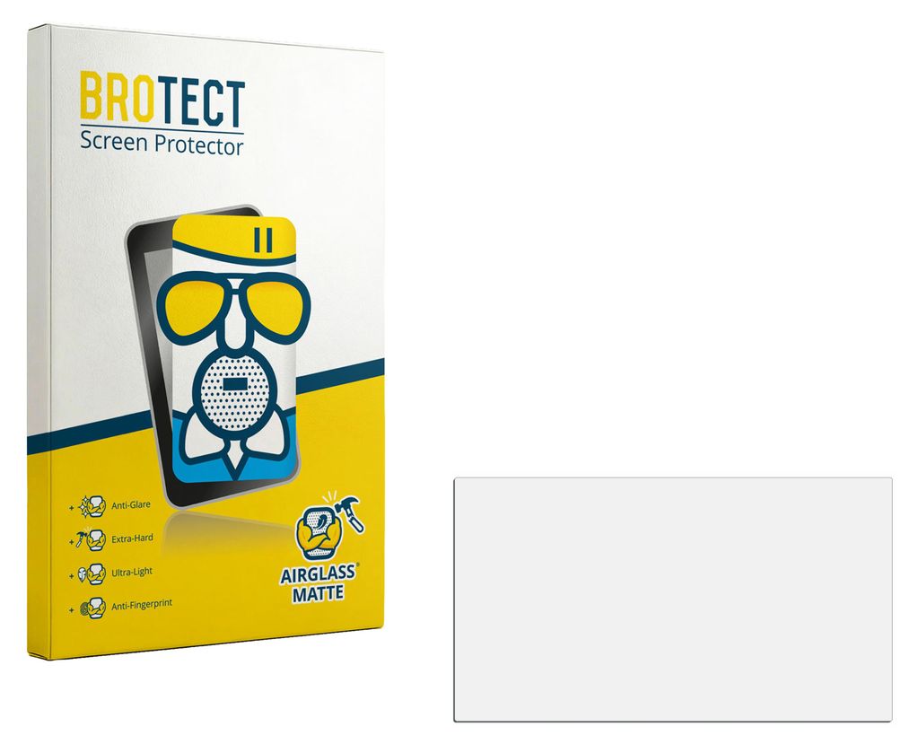 BROTECT Entspiegelungs Schutzglas für Acer Aspire Go 15 A315-44P Schutzfolie Panzer Folie Glas Display Schutz matt