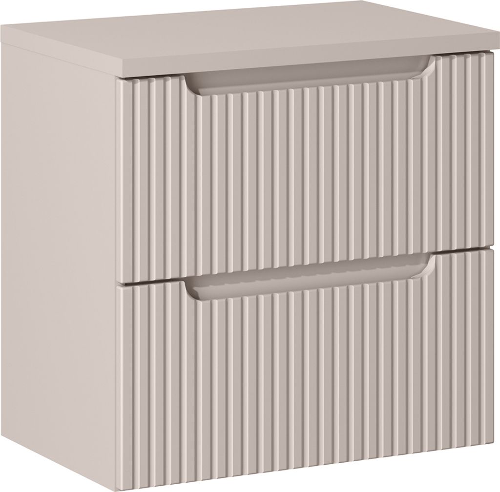 Waschtischunterschrank 60cm, kaschmir, NEWPORT-56-CASHMERE