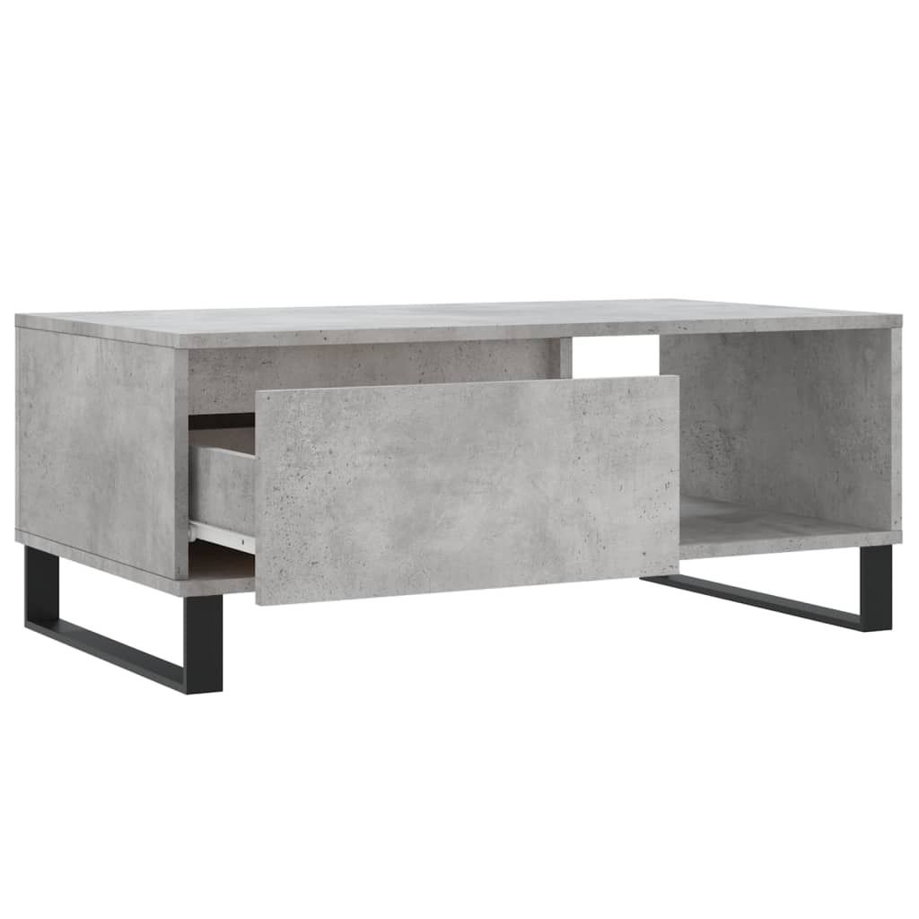 "WINTER SALE"Satztische/Couchtisch elegantes Design - Wohnzimmertisch - Betongrau 90x50x36,5cm Holzwerkstoff - Couchtische NeuMöbel232697