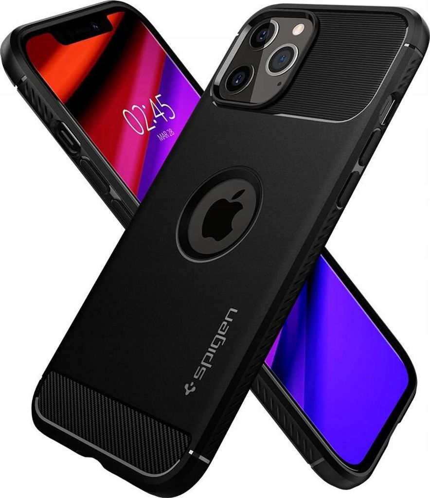 Spigen Rugged Armor - Etui do iPhone 12 / iPhone 12 Pro Produktbild 