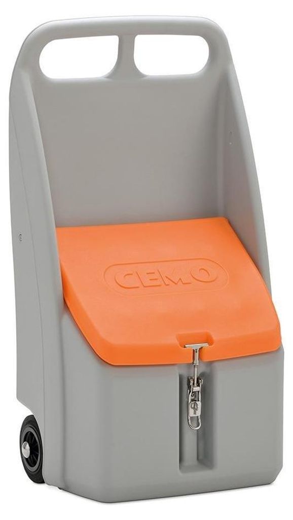 CEMO Go-Box Streugutwagen 70 Liter, abschließbar, Produktbild 