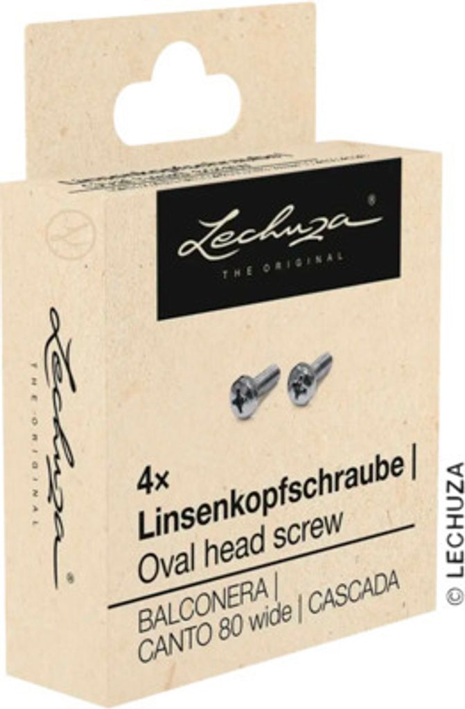Linsenkopfschraube Lechuza für Balkonkastenhalter Cascada / Produktbild 