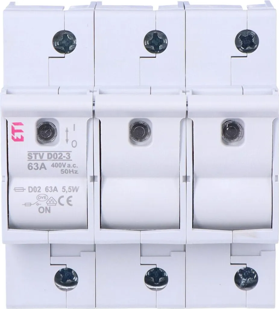 Sectionneur triphasé 63A STV D02 - Pour installation électrique stable - 3