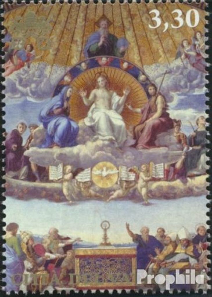 Briefmarken Vatikanstadt 2009 Mi 1651 (kompl.Ausg.) postfrisch 500 Jahre Fresko