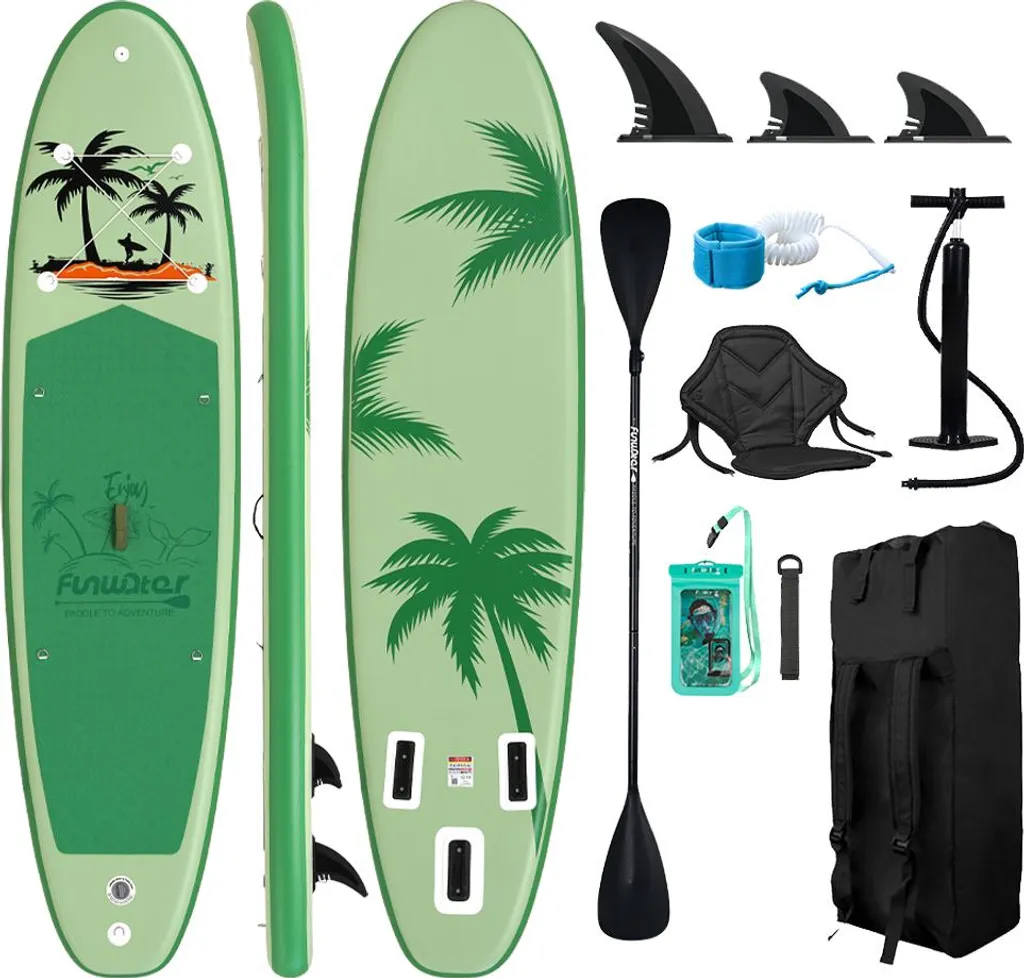 Stand Up Paddle Stable SUPFW37C - Évitez les Chutes avec ce SUP Large
