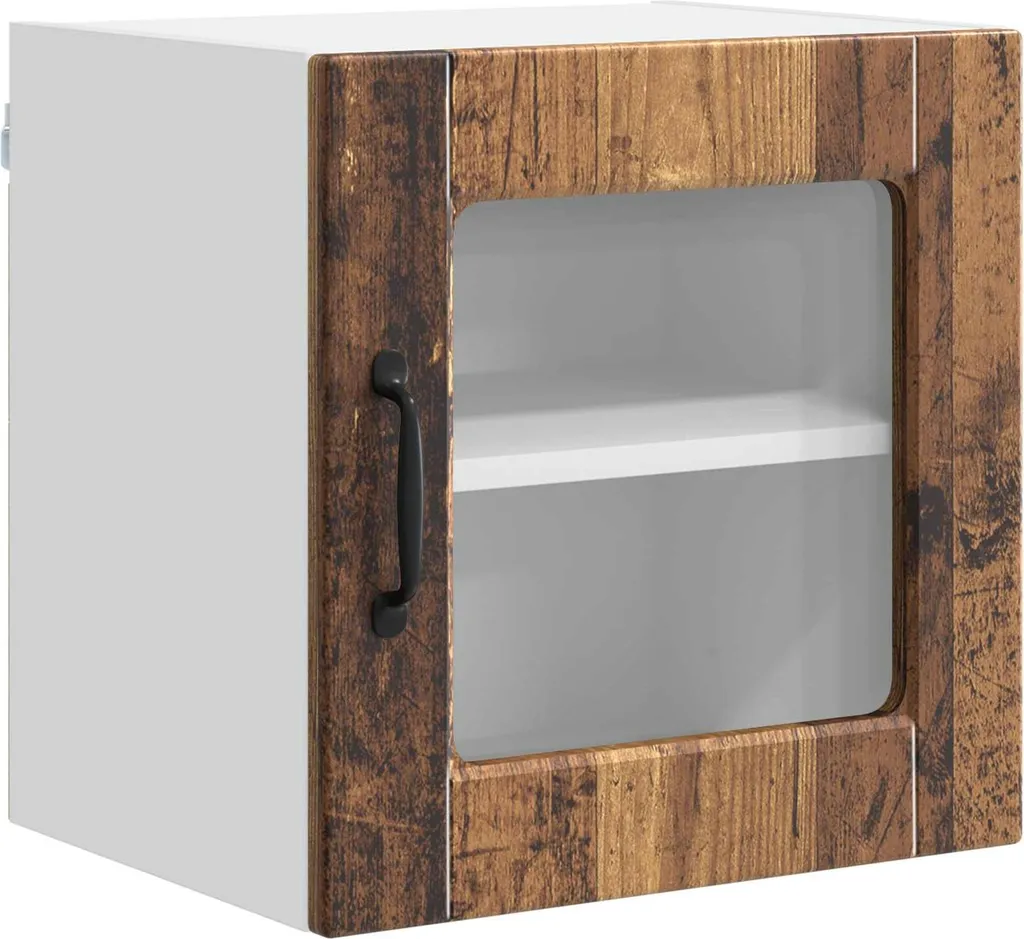 Mobile Cucina SYFAX Legno Vecchio: Il Calore della Tradizione 40x31x40