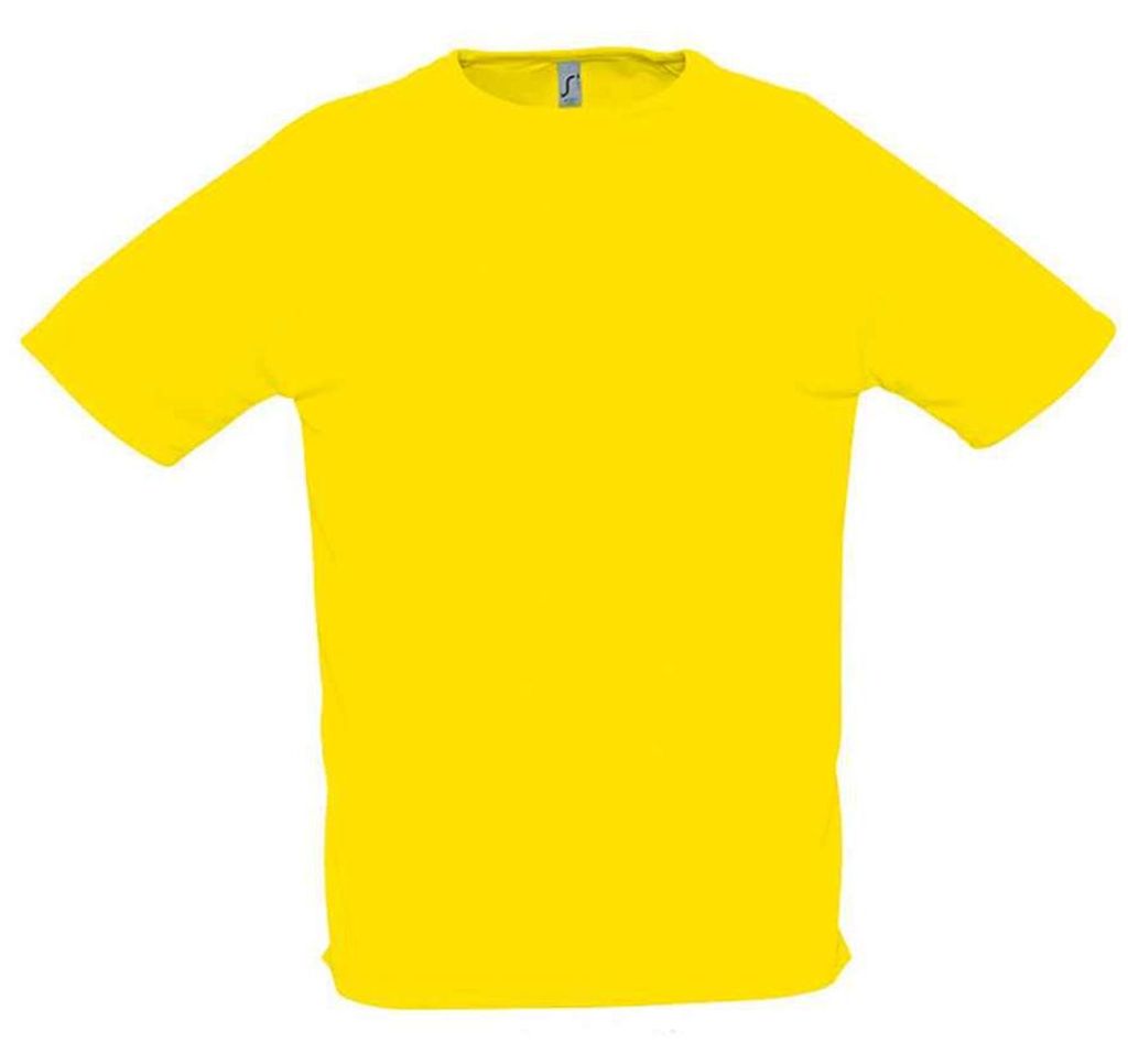 SOLS - "Sporty" T-Shirt für Herren Raglanärmel LT2546 (XL) (Zitrone)