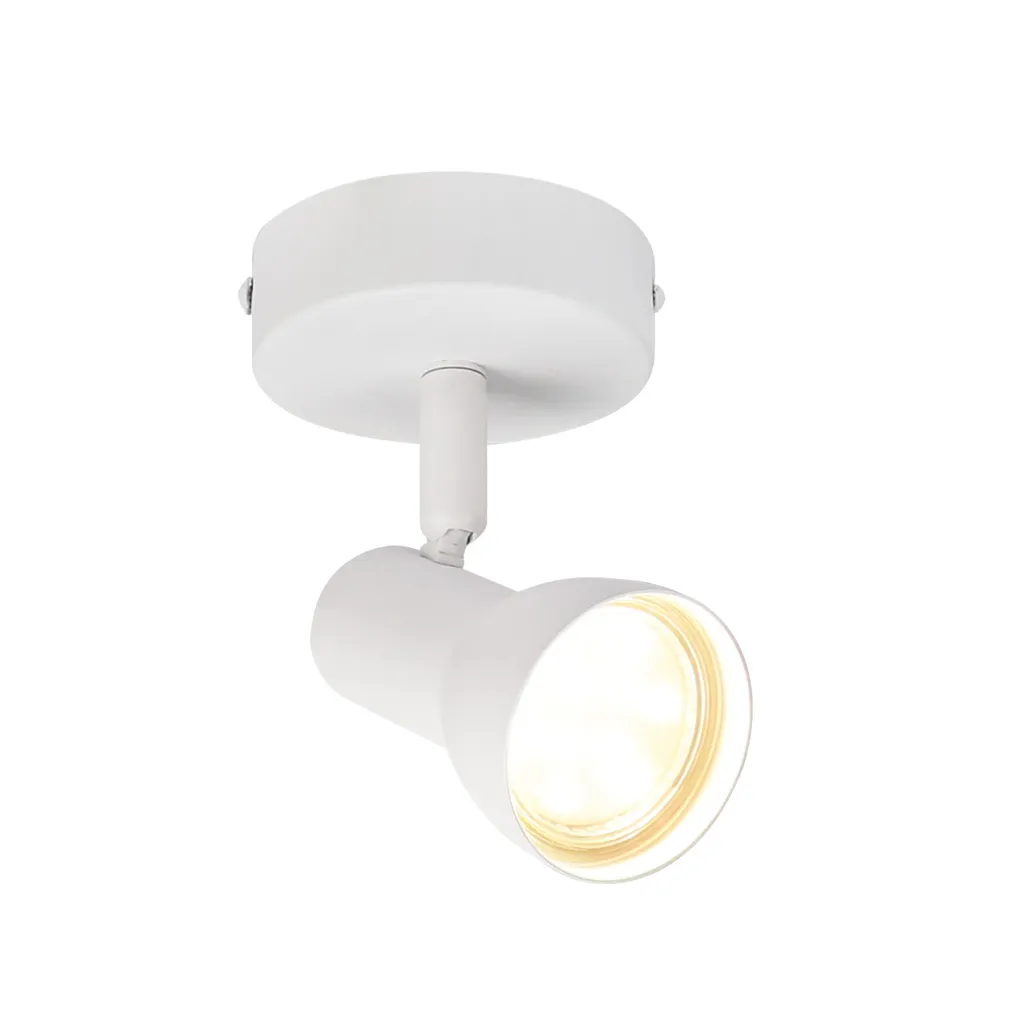 ZMH Faretto Soffitto Moderno Bianco GU10 - Lampada Corridoio Orientabile - 9