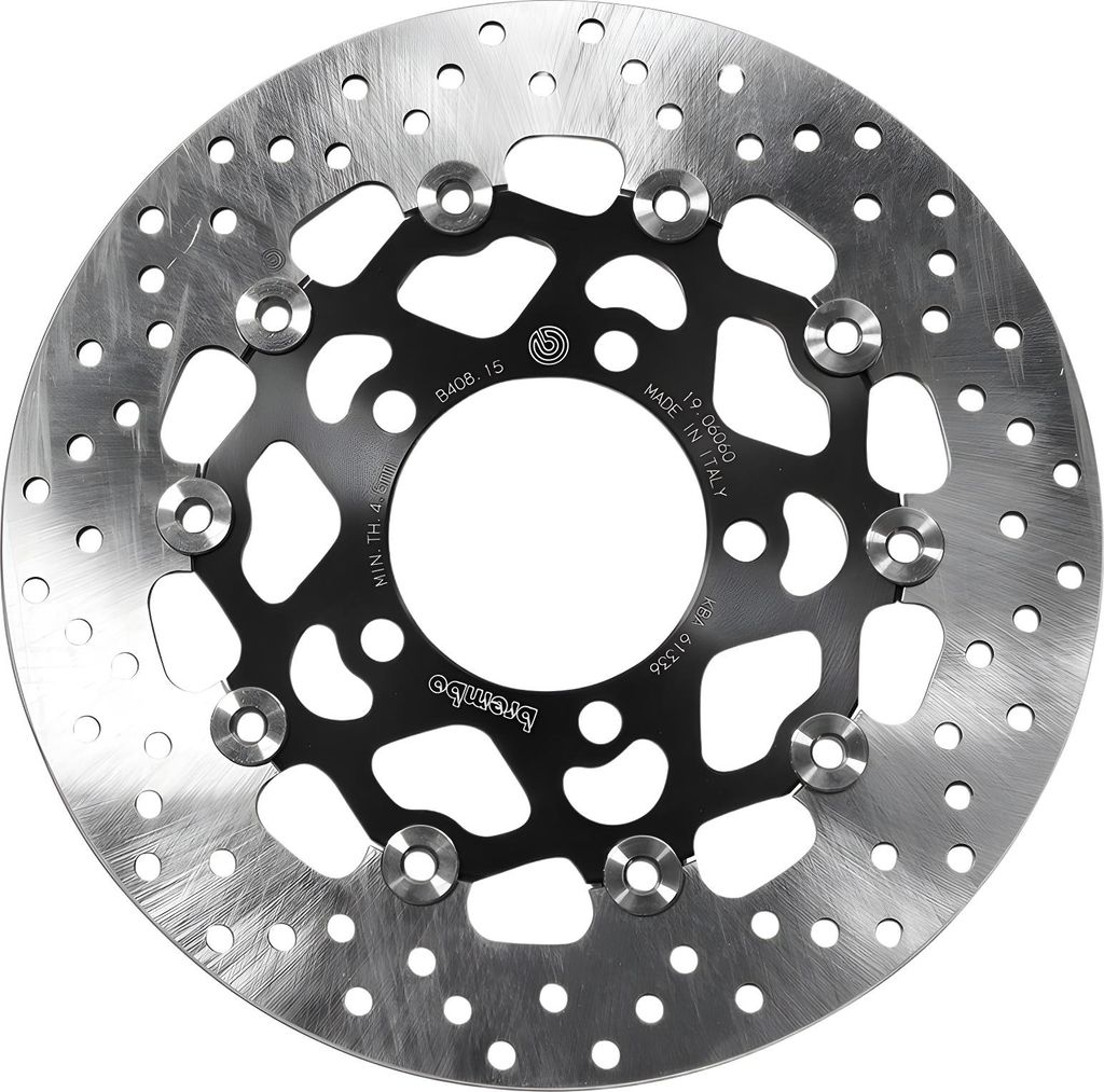 Brembo Bremsscheibe Oro 78B40815 schwimmend mit Zulassung kompatibel mit Kawasaki ZX-6R 600 / 636 ccm Bj. 2003 - 2004