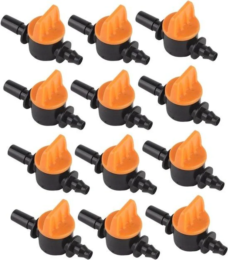 Raccord pour système d'arrosage potager 4/7 mm - Kit de montage 50 pcs