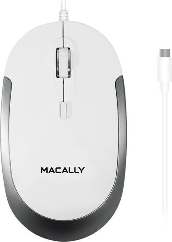 Macally - Rato DynaMouse USB-C (bianco) Immagine del prodotto 