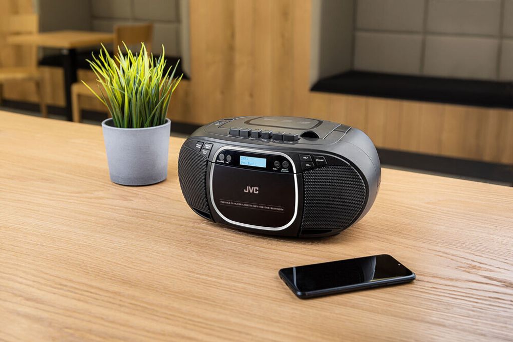 JVC Boombox black RC-E561B-DAB Zdjęcie produktu 10