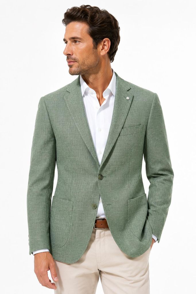 Guild Amalfi Sakko aus Leinen, Super Slim Fit, elegant, für Produktbild 