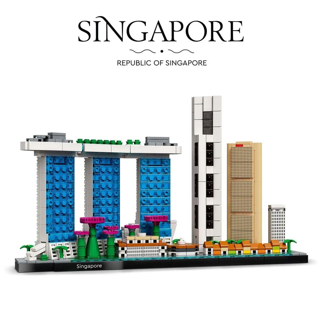 LEGO Architecture 21057 Singapur Zdjęcie produktu 23