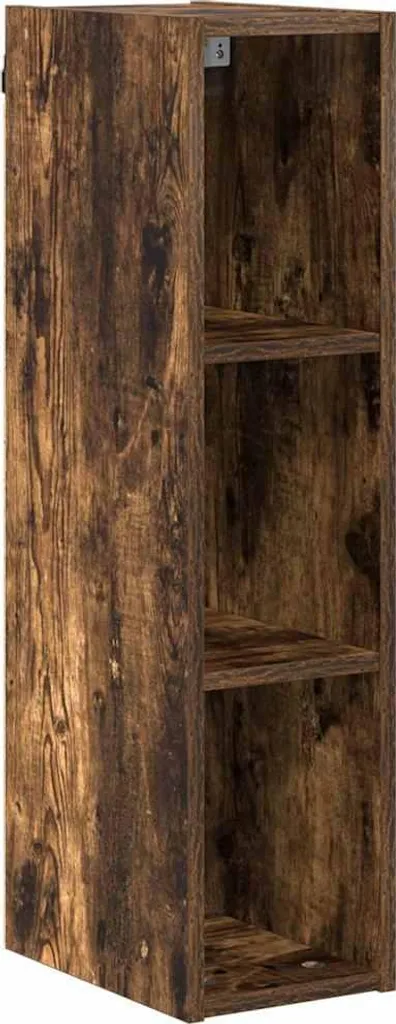SYFAX™ Armadio pensile Rovere fumé 20 x 29,5 x 80 cm Legno multistrato