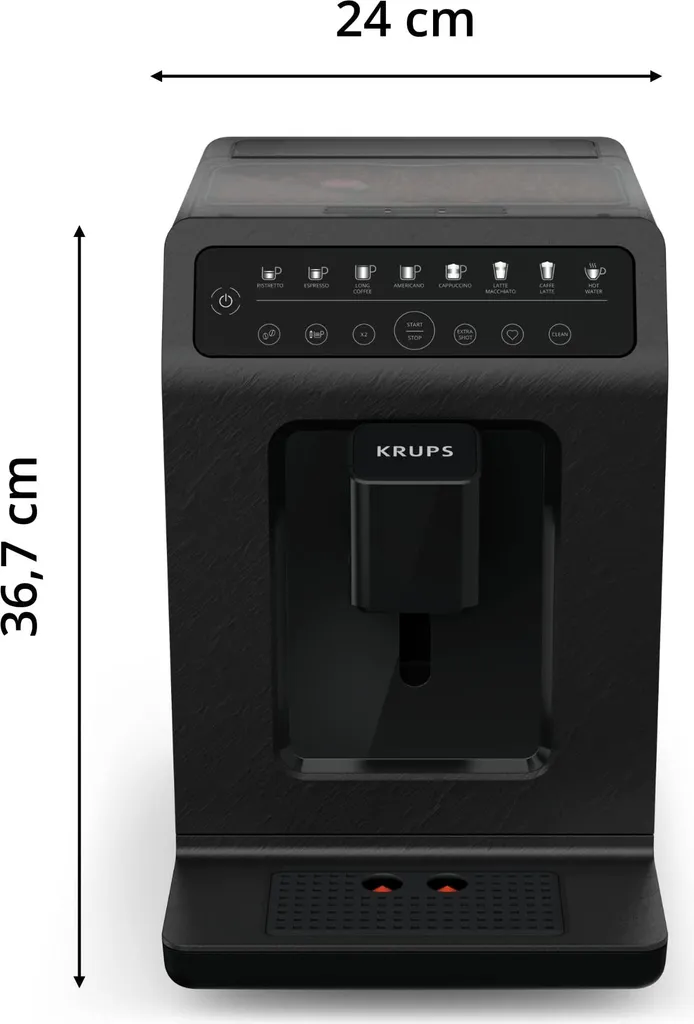 Machine à café KRUPS Evidence Eco pour espresso et boissons lactées mat - 5