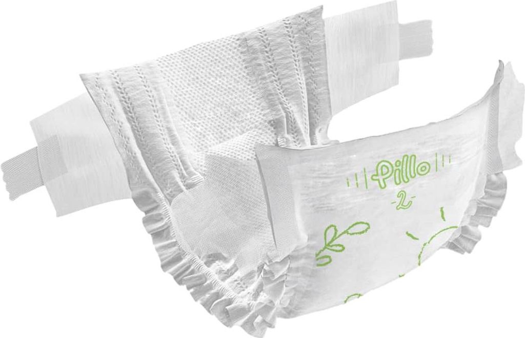 Pillo Windeln 186 Stk. Größe 2 (4-8 kg) Produktbild 
