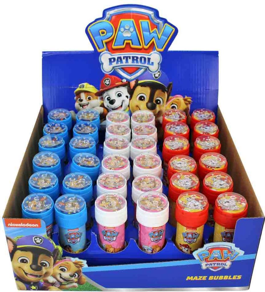 36x Paw Patrol Seifenblasen im Display - 60 ml Produktbild 