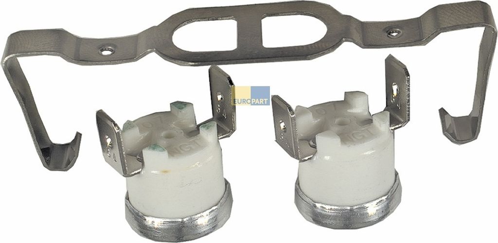 2 termostatos de seguridad con 1 soporte, utilizados en Imagen del producto 