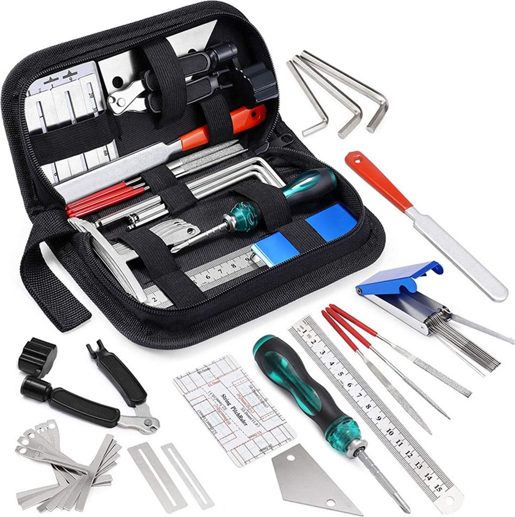 25dílná sada Gitarrenreparatur-Werkzeugset s DIY-Feilen, Obrázek produktu 