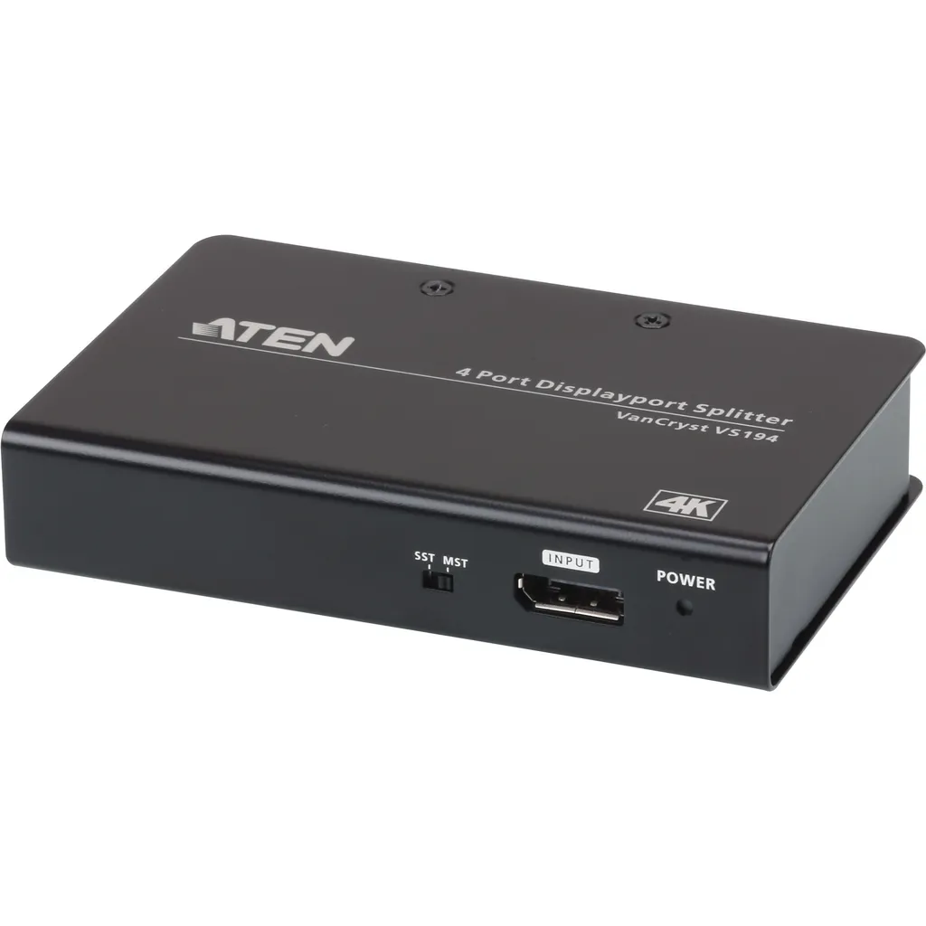Splitter Vidéo DisplayPort 4 Voies Aten VS194 pour Affichage Mural 4K