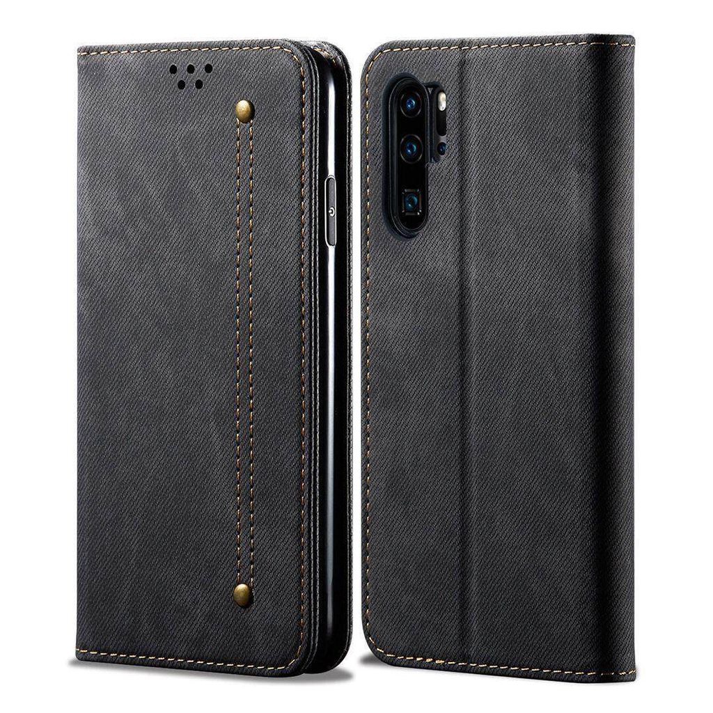Huawei P30 Pro Pouzdro, Kožené Peněženkové Pouzdro s Obrázek produktu 